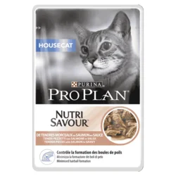 Pro Plan Nutri Savour Housecat Losos, 85 g