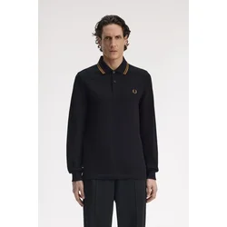 FRED PERRY LONG MAJICA BLACKSS