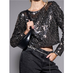 Sinsay - Bluza - crno