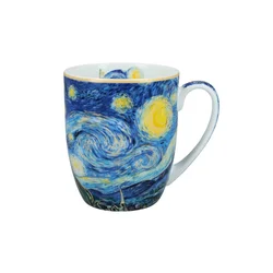 Carmani KERAMIČNA SKODELICA CAMIO VAN GOGH ZVEZDNA NOČ DARILO ART