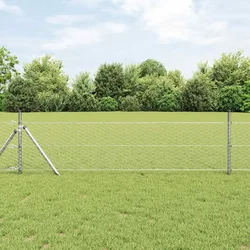 vidaXL hexagonalna ograja 0.4x10 m cinkana jeklena