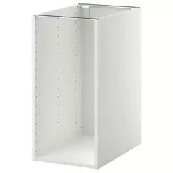 METOD Podni element, bela, 40x60x80 cm