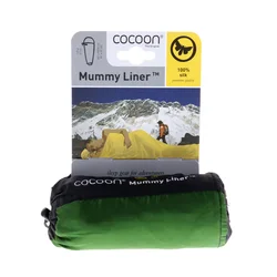 Cocoon Mummy Liner Svilena spalna vreča