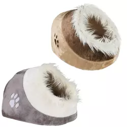 Trixie mačje skrivališče Minou - bela/svetlo siva D 41xŠ 35xV 26 cm