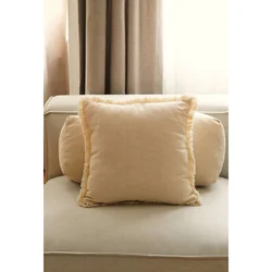 Aberto Design Dekorativna jastučnica KET005, 43x43 cm, Bež