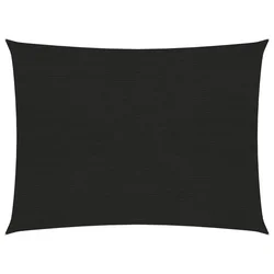 Jedro za zaštitu od sunca 160 g/m2 crno 3 x 4 m HDPE