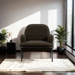 ATELIER DEL SOFA Fotelja Aster Anthracite