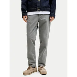 JACK & JONES Chino hlače  siva