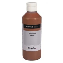 Rayher. Akrilna barva, čokoladna, 250ml