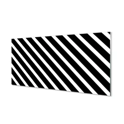 tulup.si Steklena slika Zebra stripes 140x70 cm 4 obešalnika