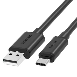 shumee Unitek C14068BK USB-A 2.0 - USB-C USB kabel, 2 m