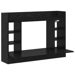 Stol za zid Zidne Crni hrast 105 x 48 x 75 cm Konstruirano drvo