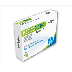Medico Domus Medicobiotic Probiotik, 10 kapsula