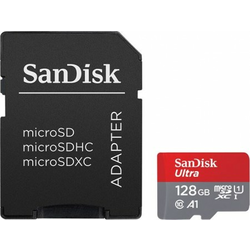 SanDisk Ultra microSD 128GB + adapter SDSQUAB-128G-GN6MA