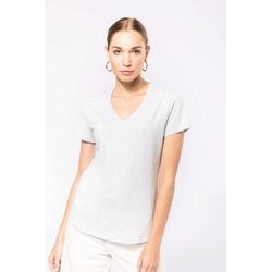 KA381 LADIES SHORT SLEEVE V-NECK T-SHIRT