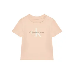 Calvin Klein Jeans Majica Monogram IN0IN00001 Roza Regular Fit