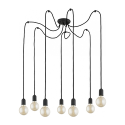 Luster na sajli QUALLE 7xE27/60W/230V pauk