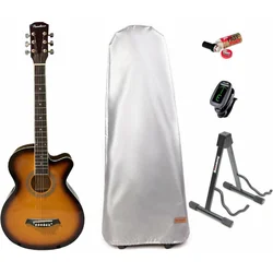 Pasadena SG026C 38 EQ VS SET Vintage Sunburst