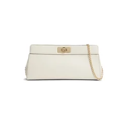 TOMMY HILFIGER Pisemska torbica  kremna