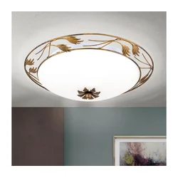 Orion DL 7-509/50 - Plafonsko svetlo FLEUR 3xE27/60W/230V prečnik 50 cm bronza