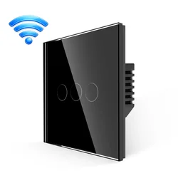 BingoElec Tropolni WiFi touch prekidač, Crni