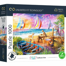Trefl Prime puzzle 1000 UFT - Čas počitnic: Jadrnica