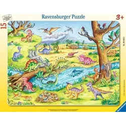Ravensburger Slagalica Dinosaurusi, 15 delova