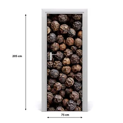 tulup.si Samolepilni tapete na vratih Poper 75x205 cm