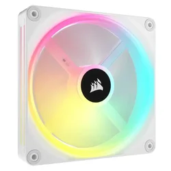 Računalniški ventilator Corsair iCUE LINK QX140 RGB, 14 cm, bel, 1 kos