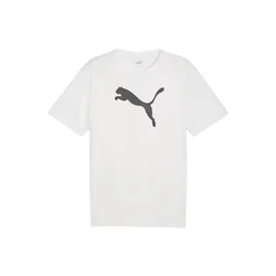PUMA Funkcionalna majica teamRISE siva/bela