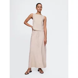 GAP Linen midi skirt - Womens