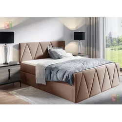 Boxspring postelja Aldo Lux - 200x200 cm