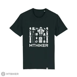 MTHIKER Majica s kratkimi rokavi, črna (2XL)