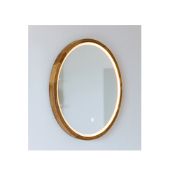 Ogledalo Perfection Slim 80 Hrast LED