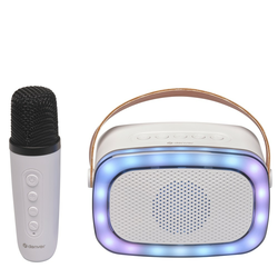 Denver BTM-610 Bežični zvučnik sa mikrofonom, Bluetooth, Stereo, 12W Beli