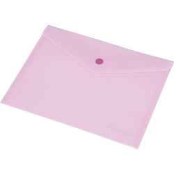 PANTA PLAST mapa A4 z gumbom FOCUS, roza
