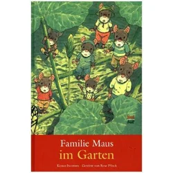 Familie Maus im Garten