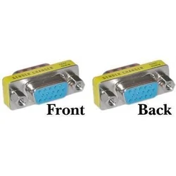 MicroConnect Mini spolni adapter HD15 F/F VGA-VGA