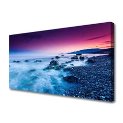 tulup.si Slika na platnu Ocean beach landscape 140x70 cm