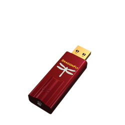 AUDIOQUEST digitalno-analogni konverter/predojačevalec/ojačevalec za slušalke DragonFly Red-USB DAC