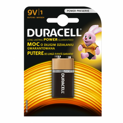 Duracell alkalna baterija 9V DUR-6LF22/BP1