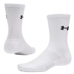 Under Armour čarape Performance Cotton crew, 3 para, bele