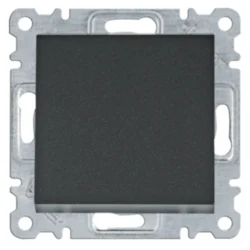 Lumina 1-polno stikalo črne barve WL0013