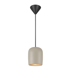 Nordlux - Visilica NOTTI 1xE27/25W/230V siva