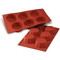Paderno Brioche silikonski model, 6 vtisov