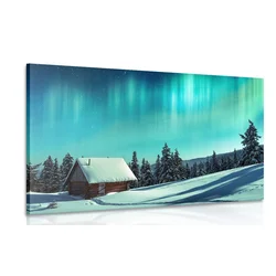 Slika pravljična zimska pokrajina - 40x30