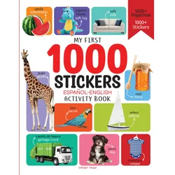 1000 Stickers English-Espanol Activity Book