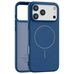 Velvet Touch MagSafe maska za iPhone 17 Pro Max - Plava