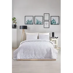 Lessentiel Maison Komplet posteljine Artus, 200x220, Belo-crni