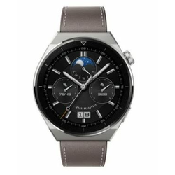 HUAWEI Watch GT3 Pro 46mm ODN-B19- kožni remen sivi - ODMAH DOSTUPNO